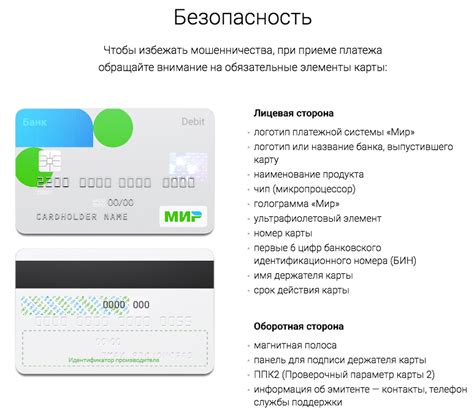 Преимущества карты Мир