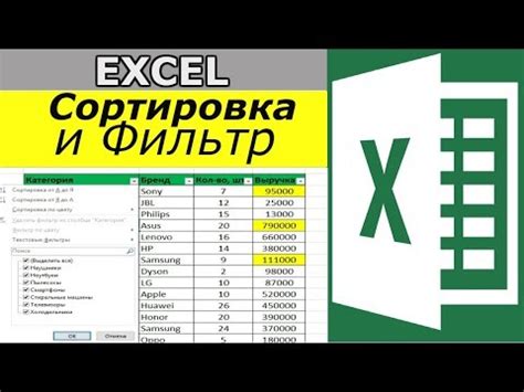 Преимущества сортировки данных в Excel