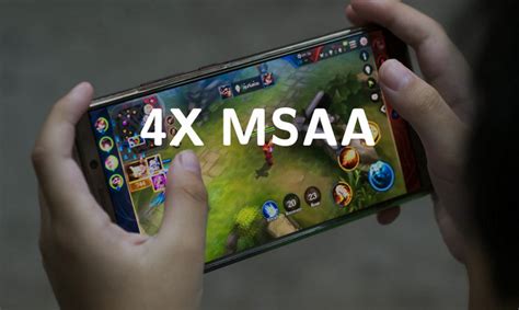 Преимущества 4x MSAA на Android