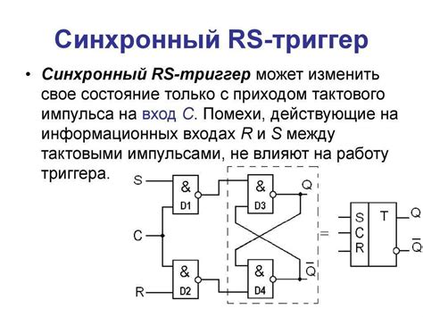 Принцип работы JK триггера и RS триггера