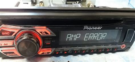 Причины и значение ошибки amp error на автомагнитоле Pioneer