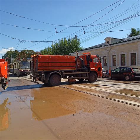 Проявление аварийной ситуации на водопроводе