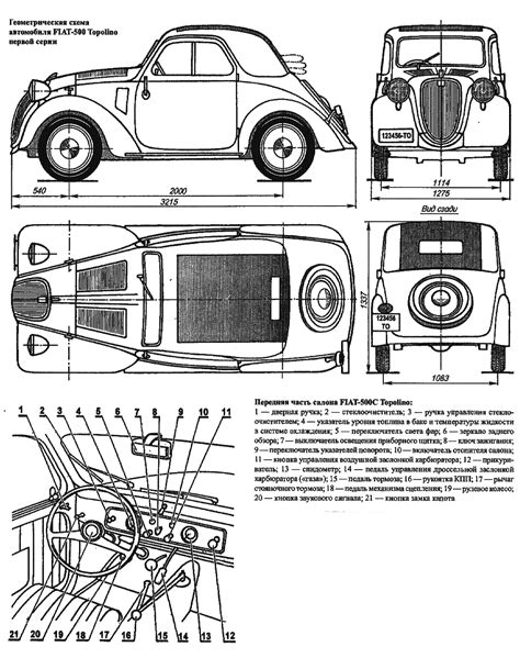 Размеры и компоновка