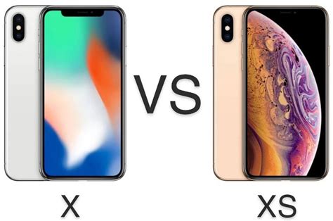 Разница между iPhone X и XS