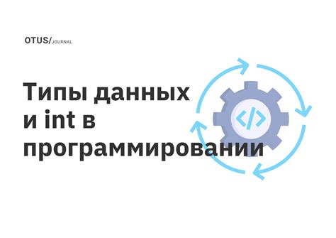 Разные типы данных в программировании