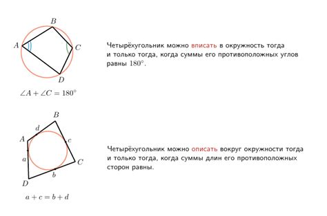 Расчет суммы углов четырехугольника в градусах