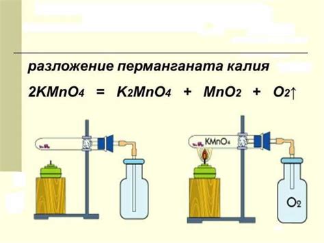 Реакция углерода и калия в жидком состоянии