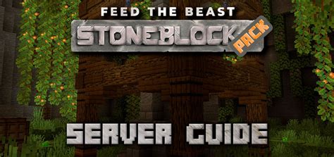 Режимы игры на сервере Minecraft: StoneBlock