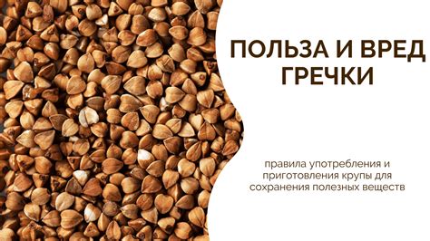 Рекомендации по выбору гречки для увеличения объема продукта