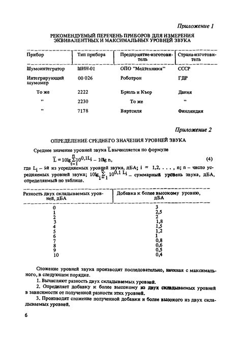 Рекомендации по измерению пропорций