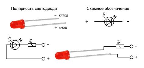 Рекомендации по устранению последствий перепутывания полярности светодиода