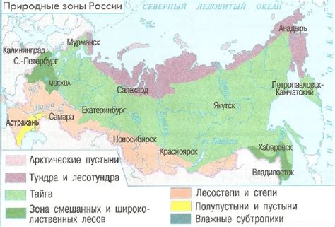 Релиеф северной России