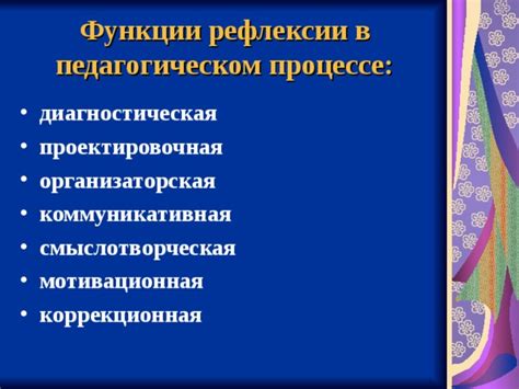 Роль регулятивной функции в педагогическом процессе