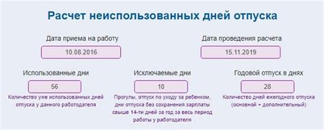 Сколько дней нужно для отпуска при увольнении