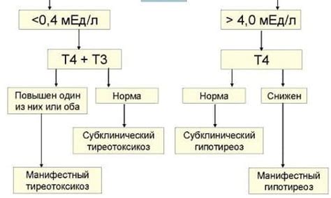 Снижение уровня Т4 при нормальном ТТГ: причины, симптомы, лечение