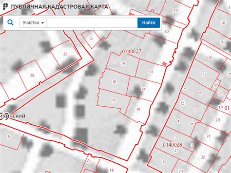 Содержание кадастровой карты