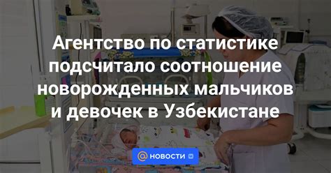 Соотношение мальчиков и девочек в общей статистике