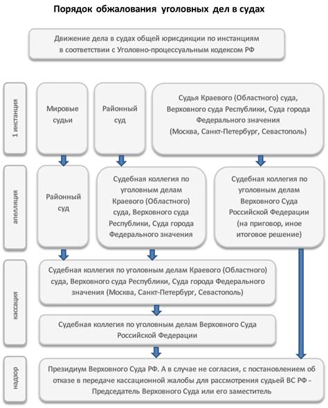 Способы обжалования приговора