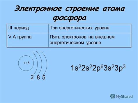 Способы подсчёта неспаренных электронов фосфора