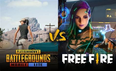 Сравнение популярности игр PUBG и Free Fire