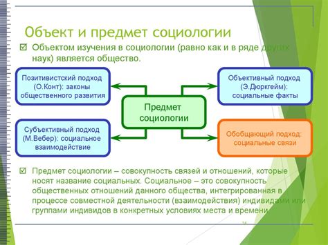 Сравнение социологии с другими науками