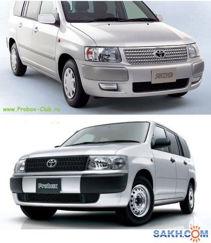 Сравнение Toyota Succeed и Toyota Probox