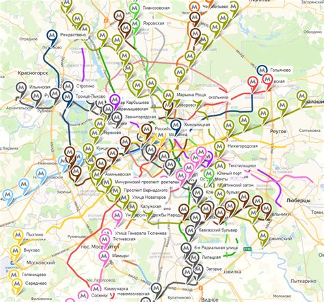 Строительство метро в новых районах Москвы