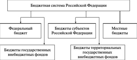 Структура бюджетной системы Российской Федерации