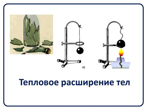 Тепловое расширение и изменение плотности металла при нагревании