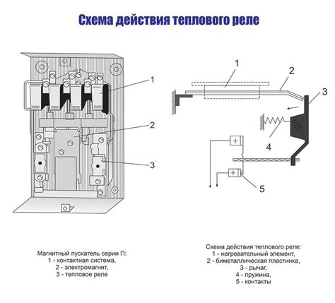 Тепловое реле в пускателе: назначение и принцип работы