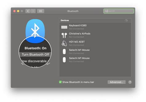 Убедитесь, что Bluetooth включен и работает