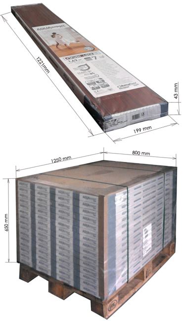 Удобство транспортировки ламината в упаковке