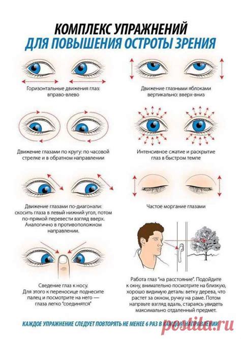 Упражнения для глаз при работе с телефоном