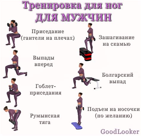 Упражнения для ног: