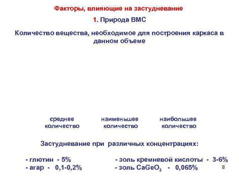 Факторы, влияющие на необходимое количество воды