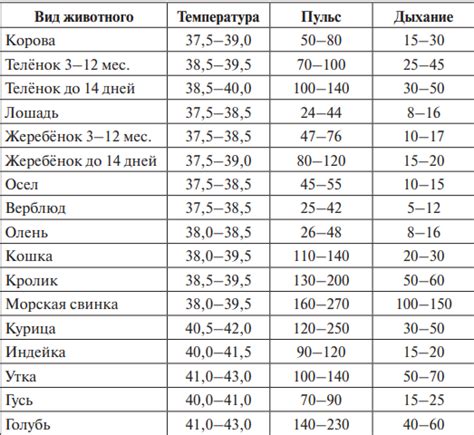 Физиологические нормы пульса