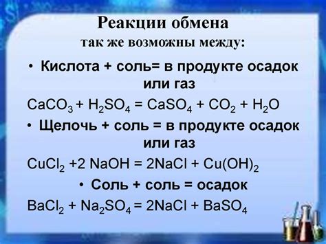 Физические и химические свойства продуктов реакции CuSO4 и NaOH