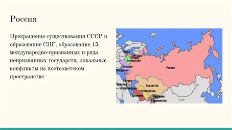 Формирование границ России