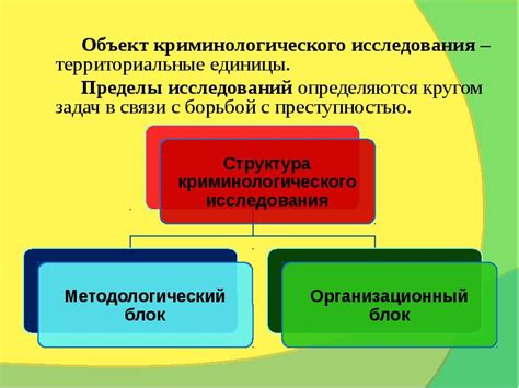 Характеристики объекта криминологического исследования