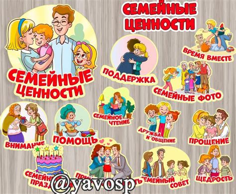 Ценность семейных ценностей