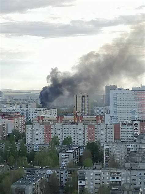 Что горит в Перми сейчас в районе