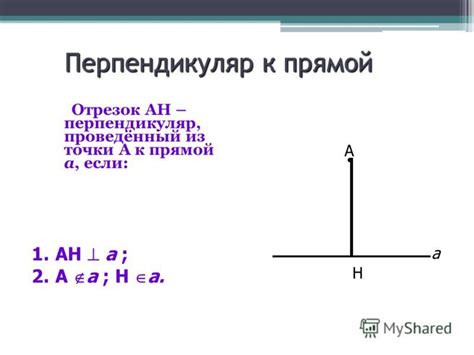 Что такое перпендикуляр