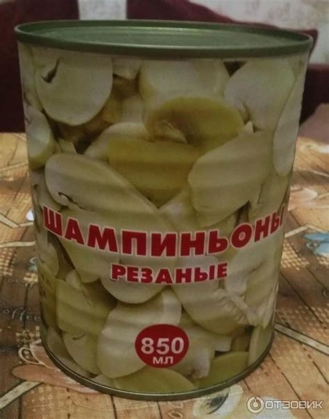 Шампиньоны консервированные резанные: вкусные рецепты