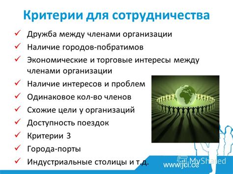 Экономические и торговые интересы