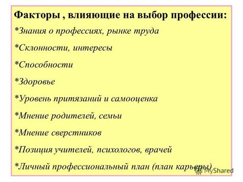  Какие внешние факторы влияют на самоопределение? 