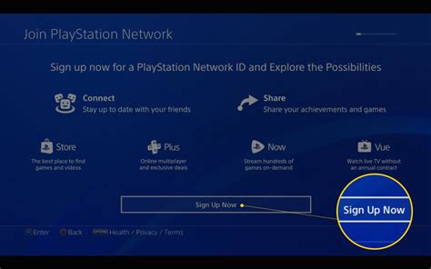  Как зарегистрироваться на Playstation Network 