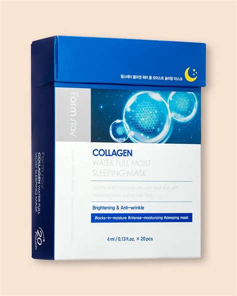 Collagen water full moist sleeping mask