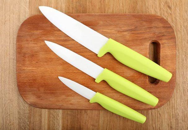 как заточить керамический нож в домашних условиях