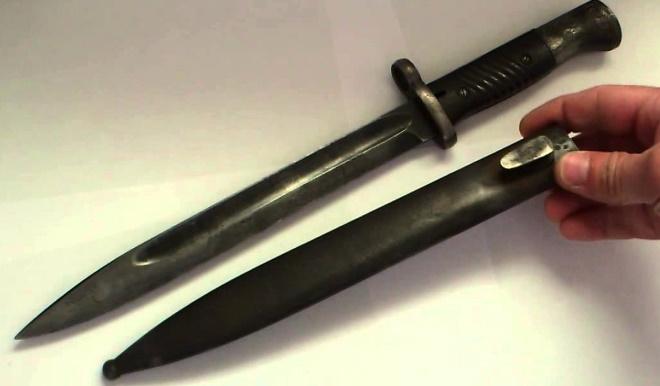 Штык нож от винтовки маузер 98к с ножнами