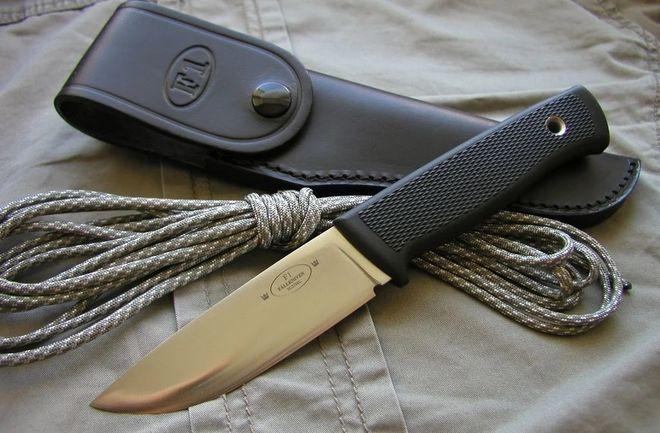 Нож Фалкнивен Ф1 с ножнами и верёвкой